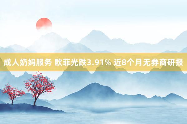 成人奶妈服务 欧菲光跌3.91% 近8个月无券商研报